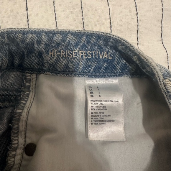 American eagle hi rise jeans shorts - Picture 3 of 3